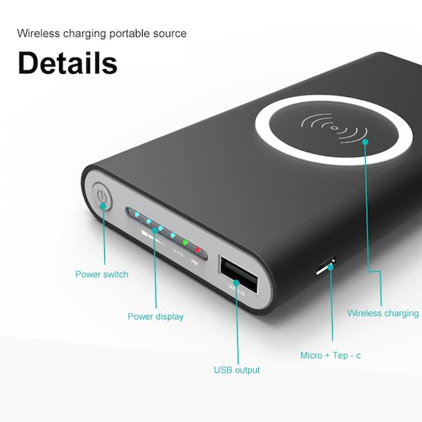 Wireless Power Bank - One Level 