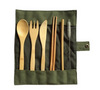 Japanese Wooden Cutlery - Set 6 PCS