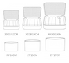 Nylon Luggage Organizer - One Level 
