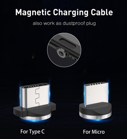 Magnetic charging cable - One Level 